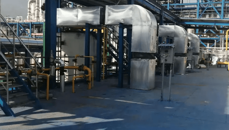 kxu02为重庆华峰化工配套导热油炉低氮燃烧器